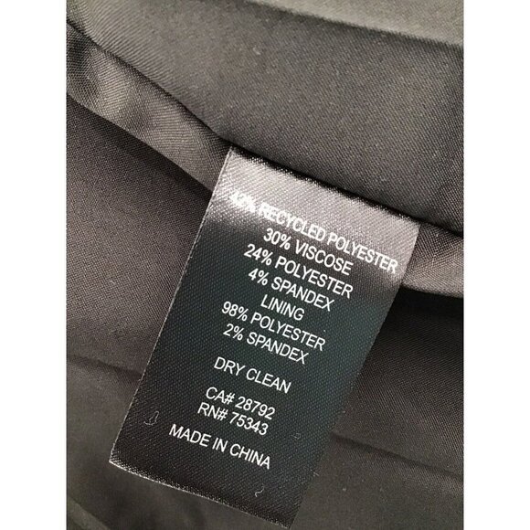 Rachel Zoe Womens Size Small Plaid Long Sleeve Open Front Blazer - Picture 6 of 6